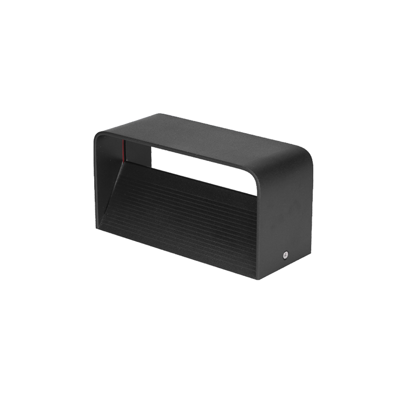 LED zidna svjetiljka CRNA 6W 3000K