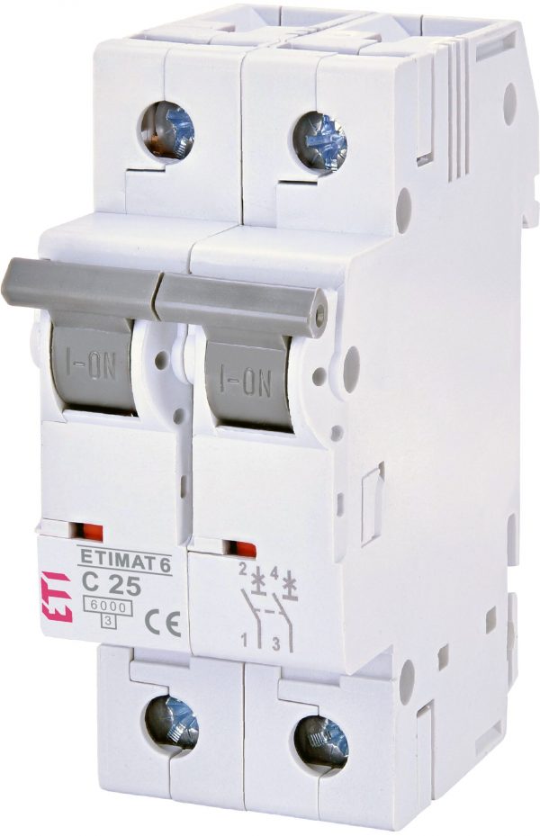 Automatski osigurač ETI 6 2p C25