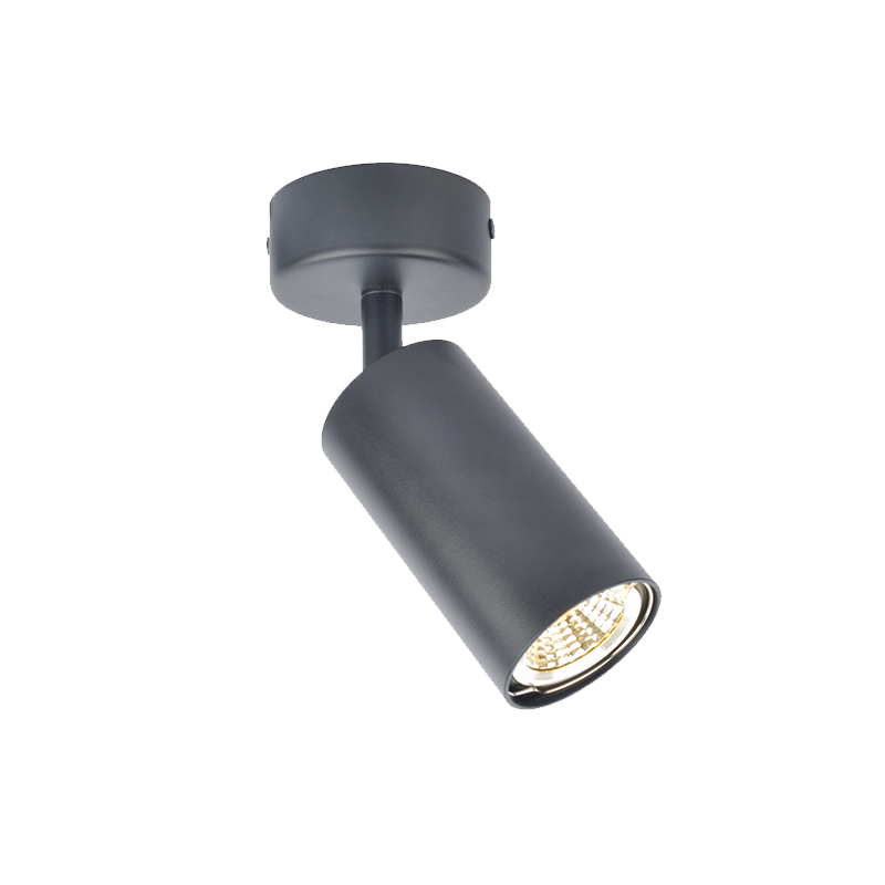 Reflektor nadgradni crna boja B031-BK GU10