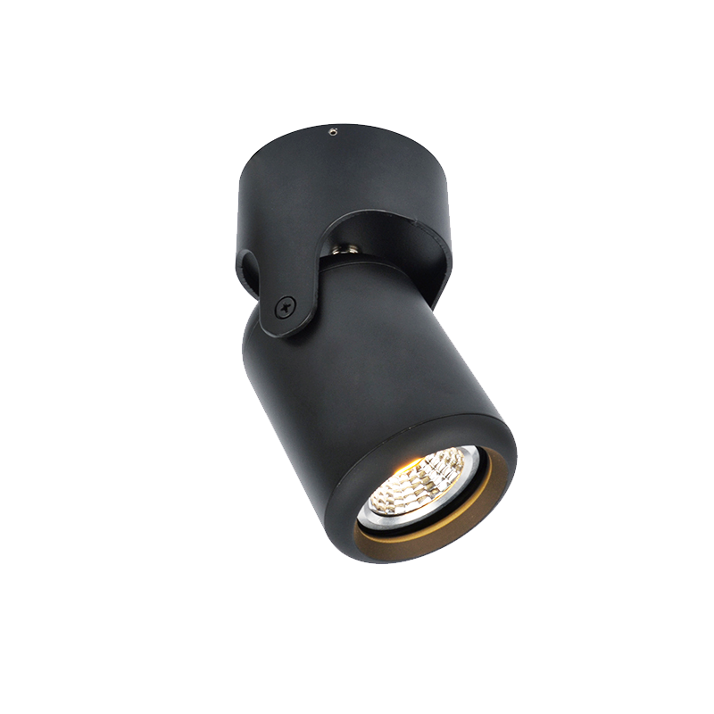 Reflektor nadgradni crna boja B033-BK GU10