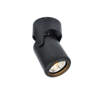 Reflektor nadgradni crna boja B033-BK GU10