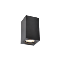 Nadgradni downlight crna M39S-BK grlo GU10