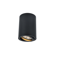 Nadgradni downlight crna boja GU10 T156M-BK