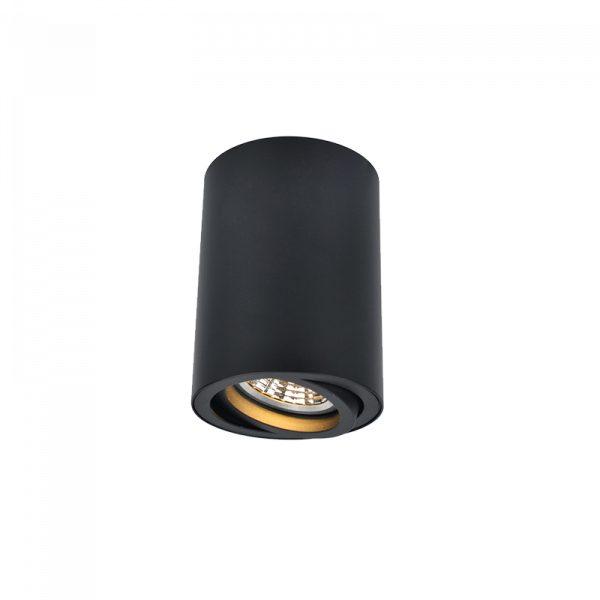 Nadgradni downlight crna boja GU10 T156M-BK