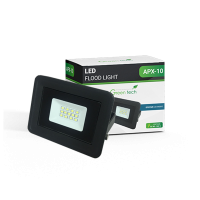 LED reflektor 10W 6000K IP65 crni