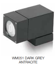 Zidna vanjska WM051 DARK GREY