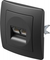 Utičnica RJ45 cat5 dvostruka KE39NB